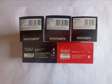 Minichamps 1:43 - Modelauto (5) - Assortite - Assortite