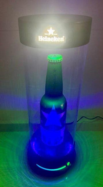 POS (reclameobject voor verkooppunt) - Heineken-lamp