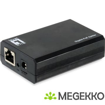 LevelOne POS-5000 network splitter Zwart Power over Ethernet, Verzenden