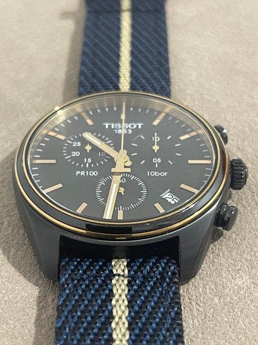 Tissot - PR 100 Chronograph - Zonder minimumprijs -, Bijoux, Sacs & Beauté, Montres | Hommes