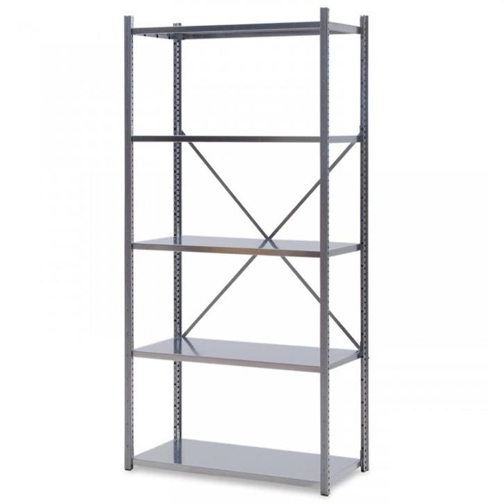 G3 legbordstelling h200 x b130 x d30 cm Aanbouwsectie, Zakelijke goederen, Kantoor en Winkelinrichting | Magazijn, Stelling en Opslag