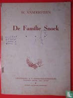 Familie Snoek, De - De familie Snoek - 1946, Eén stripboek, Verzenden, Gelezen, Goderis, Wim, Vandersteen, Willy.