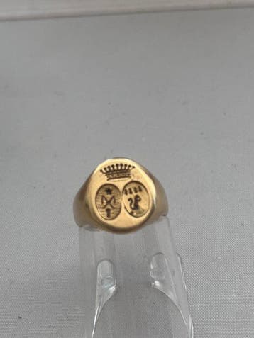 Chevalière - 18 carats Or jaune