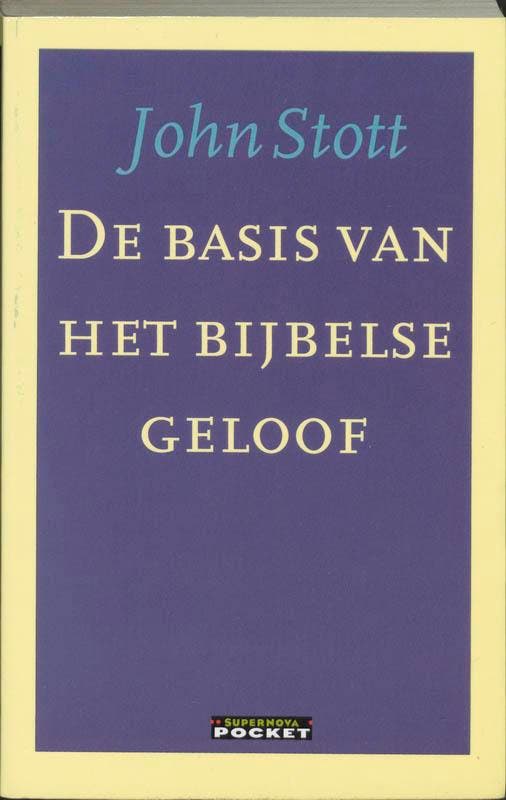 De basis van het bijbelse geloof / Supernova-pocket, Boeken, Godsdienst en Theologie, Gelezen, Verzenden