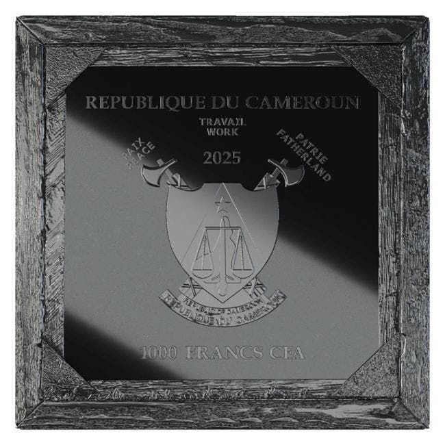 Kameroen. 1000 Francs 2025 1 oz 1000 CFA Francs Cameroon, Timbres & Monnaies, Métaux nobles & Lingots