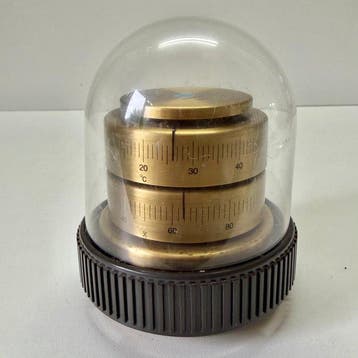 Barigo - Barometer - Brass house with bell jar