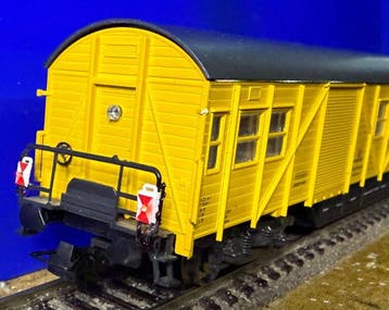 Roco H0 - Modeltrein goederenwagon (1) - Materiaalwagen