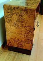 Gaetano Borsani - Nachtkastje - berkenwortel, Brons - 1936