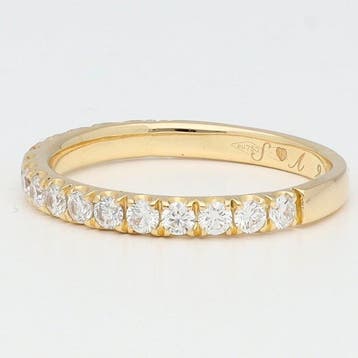 Bague - 18 carats Or jaune Diamant (Naturelle), Bijoux, Sacs & Beauté, Bagues