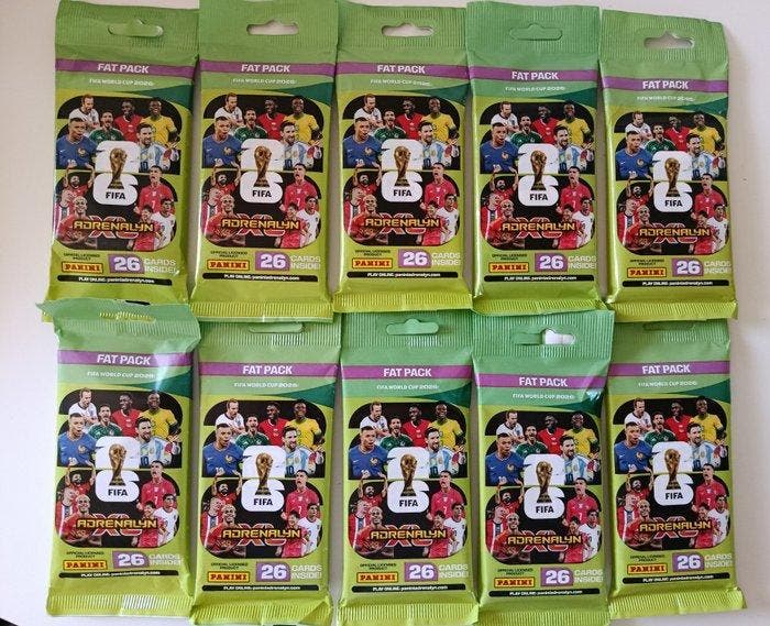 2026 Panini WC Adrenalyn Booster pack - Excellent (EX), Verzamelen, Stickers
