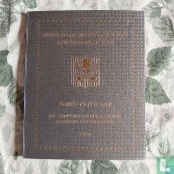 Vaticaan jaarset 2020 250ste geboortedag van Ludwig van..., Postzegels en Munten, Munten | Europa | Euromunten, Vaticaanstad, Geboorte of Huwelijk