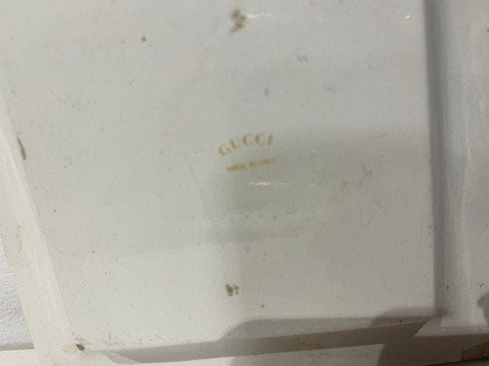 Gucci - Cendrier - Porcelaine - Cendrier vintage, Antiek en Kunst, Antiek | Glaswerk en Kristal