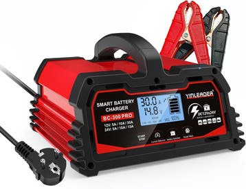 Acculader 12V/24V 30A - 34% Retour deal: sla nu je slag!, Verzenden