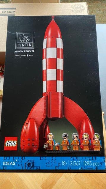 Tintin - 1 Toy - LEGO Moon Rocket - 2020