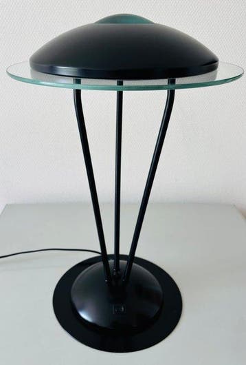 Happy Light - Tafellamp (1980) - Metaal, Glas - Memphis, Antiek en Kunst