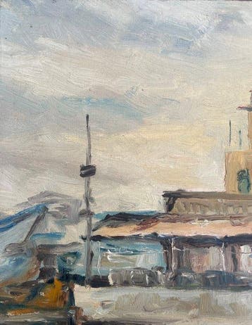 Dieter Wulff (1929-2010) - Am Hafen