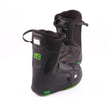 33 kinder snowboard schoenen K2 VANDAL, BOA, BLACK/green (TO, Sport en Fitness, Verzenden, Gebruikt