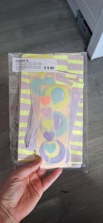 40x Zakjes mix Neon XL (VOORDEELSET), Divers, Papier cadeau, Ophalen of Verzenden