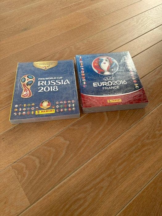 Panini World Cup Russia 2018 + EC 2016 - 20 Empty Album -, Verzamelen, Stickers