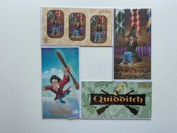 2001 obp - Warner Bros Harry Potter – Lot of “Puzzle Card”, Nieuw