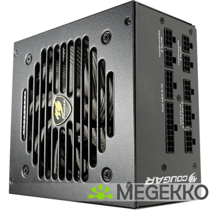 COUGAR Gaming GEX 750W Modular 80 Plus Gold ATX, Computers en Software, Interne voedingen, Nieuw, Verzenden