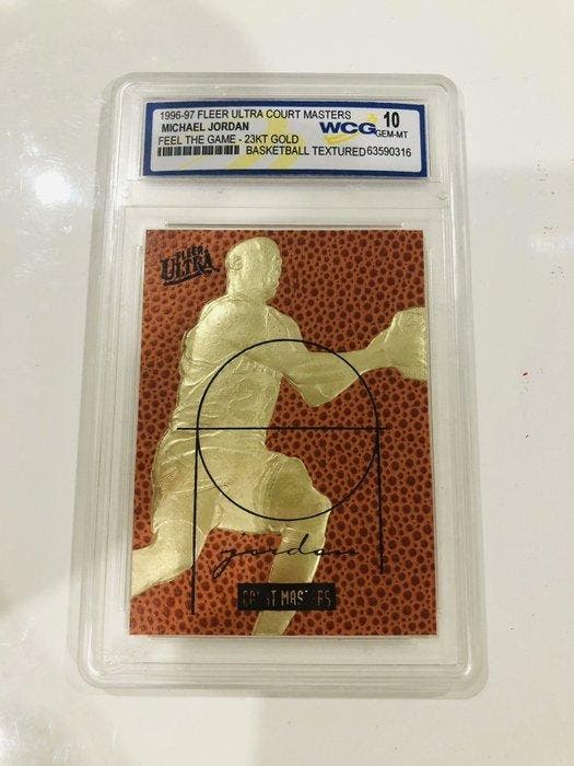 1996/97 Fleer Michael Jordan Serialized card, Limited, Verzamelen, Stickers
