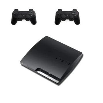 Playstation 3 Slim 160GB + 2 Nieuwe Controllers (Third Pa..., Ophalen of Verzenden