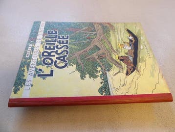 Tintin T6 - Loreille cassée (Casterman couleurs) (A23) -, Nieuw