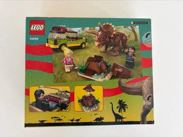 Lego Set - 76959 - Jurassic Park - Triceratops Research, Nieuw