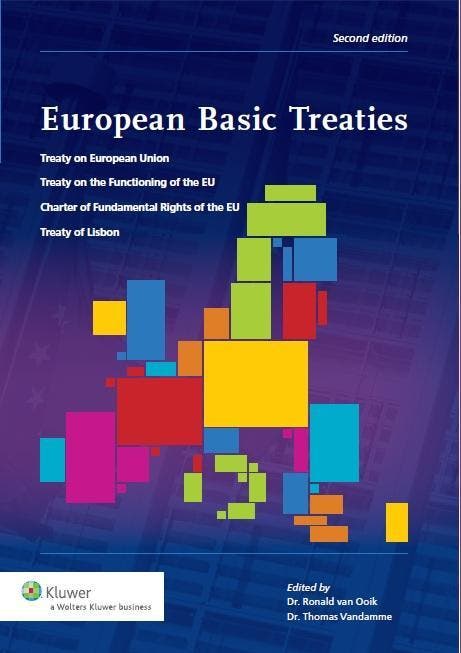 European basic treaties 9789013101362, Livres, Langue | Anglais, Envoi