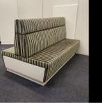 Lande dubbel-zits bezoekersbank / ontvangstbank, (bxd), Gebruikt, Bureau