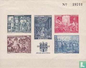Spanje - Schilderijen van Velazquez  - 1939, Verzenden, Postfris