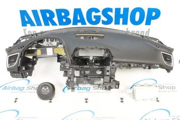 AIRBAG KIT – TABLEAU DE BORD NOIR MAZDA 3 (2014-2018)