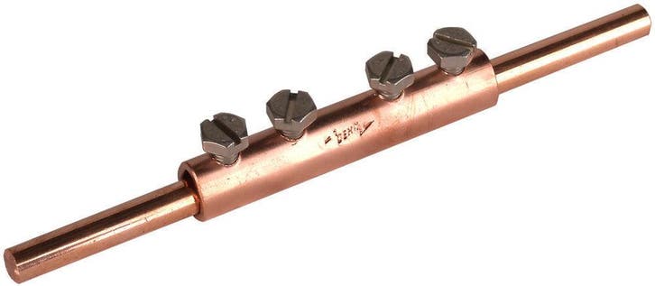 Dehn Manchon de raccordement en cuivre pour tige de 8mm avec, Bricolage & Construction, Électricité & Câbles, Envoi