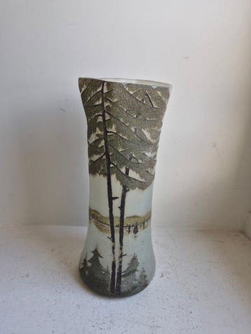 François Théodore Legras (1839-1916) - Vase - Toul - Verre