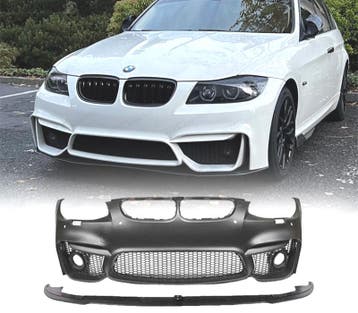 PARE CHOCS AVANT BMW E92 06-10 LOOK M4 PDC SRA GRILLES ANTIB, Verzenden, Nieuw