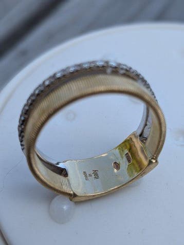 Marco Bicego - Ring - Masai - 18 karaat Geel goud, Witgoud -, Handtassen en Accessoires, Ringen, Nieuw