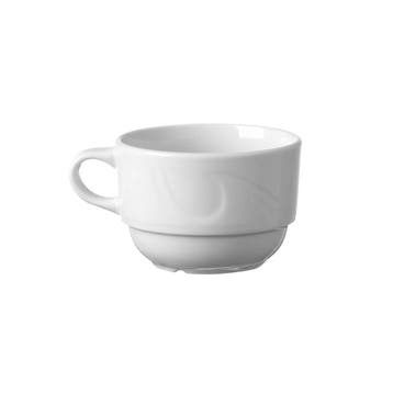 Cappuccinokopjes | KARIZMA | Porselein | Wit | 23cl | 12, Verzenden, Nieuw in verpakking