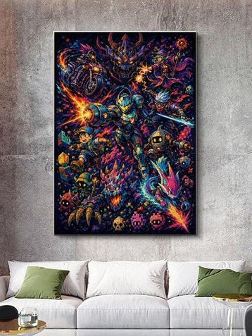 Shayer - The Arcade Dream Never Ended - XL - 60x80cm - 1/1