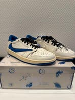 Nike - Jordan 1 Low Travis Scott Fragment Sail Military Blue