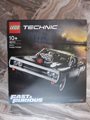 Lego Set - 42111 - Technic - Doms Dodge Charger, Nieuw