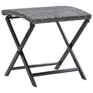 kruk poly rattan | Stevig & licht | OP = OP, Verzenden, Zo goed als nieuw, Staal