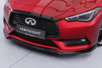 Voorspoiler | Cupspoilerlip voor Infiniti Q60 CSL754-K, Verzenden, Nieuw