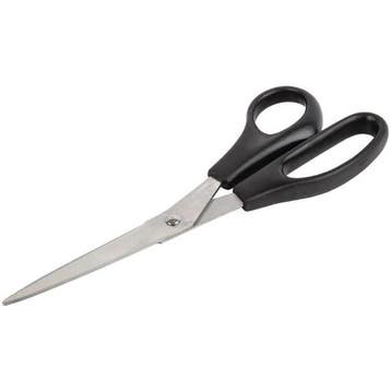 Keukenschaar | RVS | Zwart | Lengte 203mm Vogue, Zakelijke goederen, Verzenden, Nieuw in verpakking