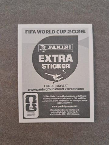 Panini World Cup Stickers Lamine Yamal, silver Extra sticker, Nieuw