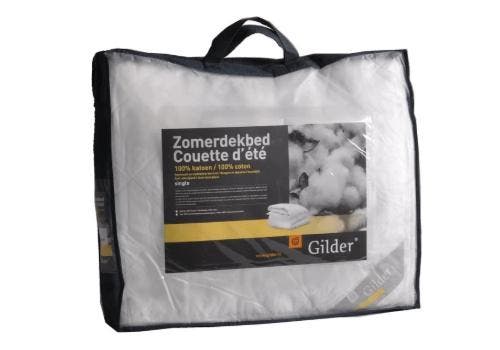 Gilder Katoen zomer enkel Dekbed - 240 x 220, Huis en Inrichting, Slaapkamer | Beddengoed
