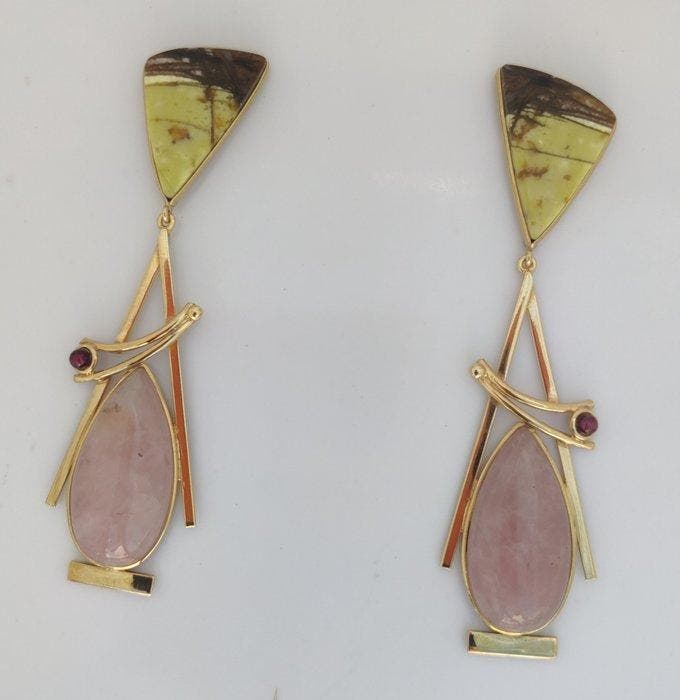 Sans prix de réserve - Boucles doreilles goutte deau, Bijoux, Sacs & Beauté, Bijoux anciens
