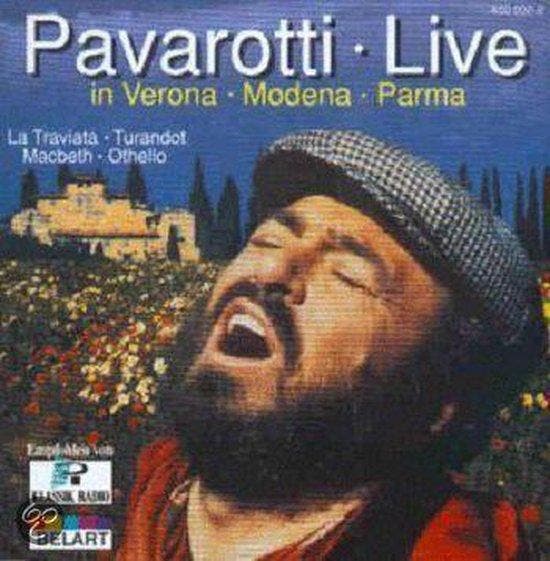 Pavarotti Live in Modema, Veroma, Parma 0028945000220, CD & DVD, CD | Autres CD, Envoi