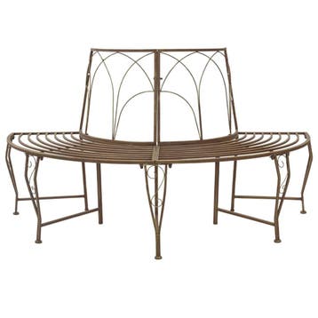 vidaXL Boom Bank 4-Aantal zitplaatsen 160 x 80 x 89 cm Staal, Verzenden