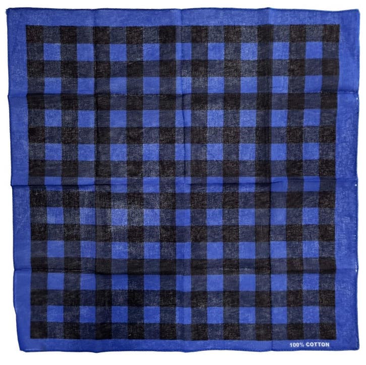 Fako Fashion - Bandana Blok - Blokken Zakdoek - Boeren, Kleding | Heren, Mutsen, Sjaals en Handschoenen, Verzenden